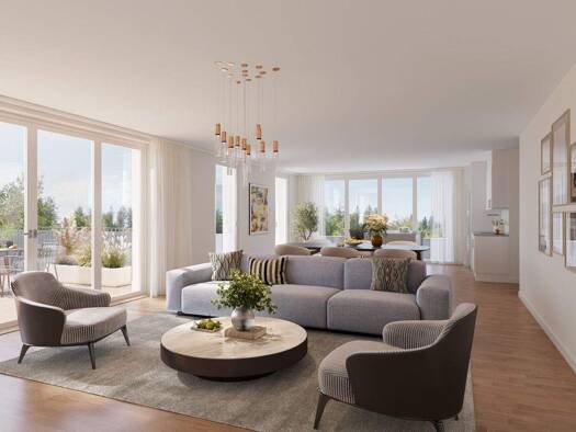 Terrassenwohnung zum Kauf - Erstbezug 1.132.795 € 5 Zimmer 133,3 m² 3. Geschoss Weißensee Berlin 13086