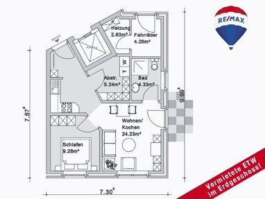 Wohnung zum Kauf 169.000 € 2 Zimmer 45 m² Kleve Kleve 47533