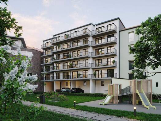 Wohnung zum Kauf - Erstbezug provisionsfrei als Kapitalanlage geeignet 214.559 € 2 Zimmer 35,2 m² Harmsstraße 7 Südfriedhof Kiel 24114