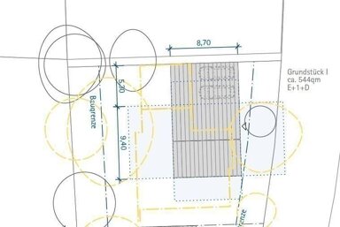 Grundstück zum Kauf 544 m² Grundstück Fraundienststraße 11 Gelting Pliening 85652