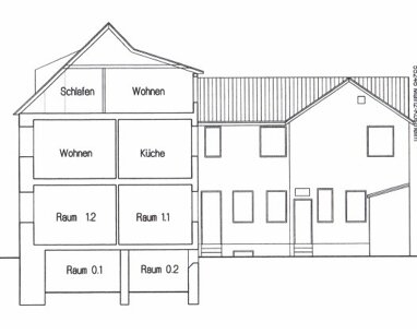 Mehrfamilienhaus zum Kauf 719.000 € 18 Zimmer 344 m² 450 m² Grundstück Kostheim - Mitte Mainz-Kostheim 55246