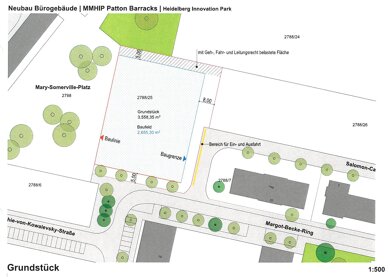 Grundstück zum Kauf provisionsfrei 490 € 3.558 m² Grundstück Salomon-Caloi-Straße Kirchheim Heidelberg 69124