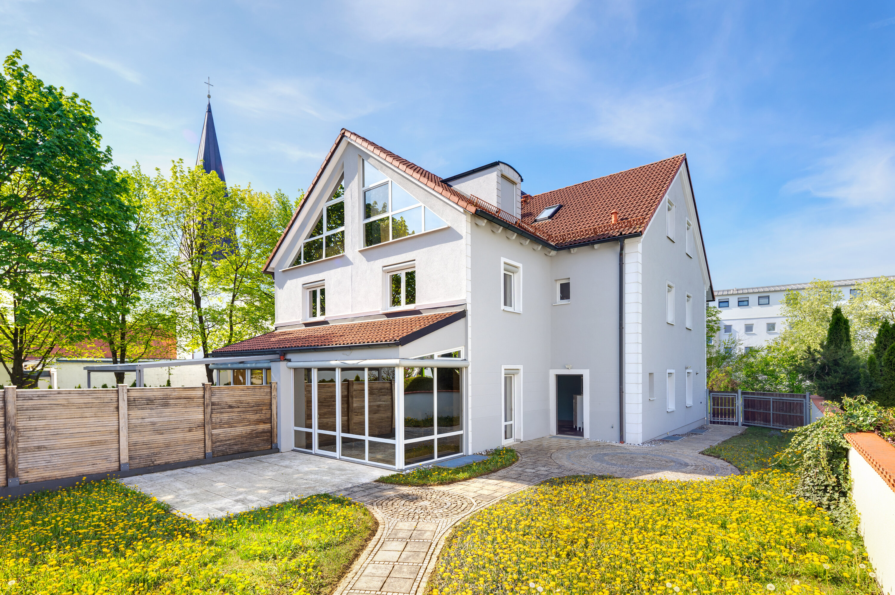 Doppelhaushälfte zum Kauf 1.300.000 € 6,5 Zimmer 234,9 m²<br/>Wohnfläche 358 m²<br/>Grundstück Lohhof Unterschleißheim 85716