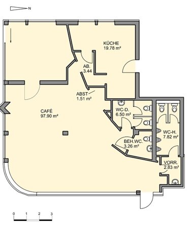 Wohnung zur Miete 947,50 € 157,9 m² Erdgeschoss Bischof-Hermann-Kunst-Pl. 7 Stadt Espelkamp 32339