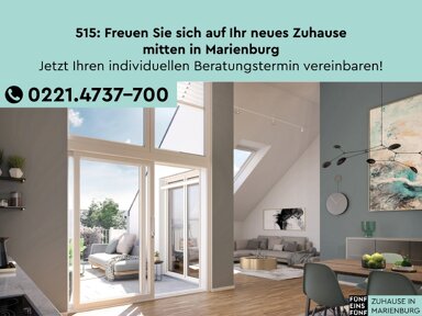 Wohnung zum Kauf provisionsfrei 1.114.900 € 4 Zimmer 123 m² Marienburg Köln 50968