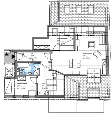 Wohnung zur Miete 540 € 3 Zimmer 76 m² 4. Geschoss frei ab 01.03.2025 Berliner Straße 16 Stadtmitte Cottbus 03046