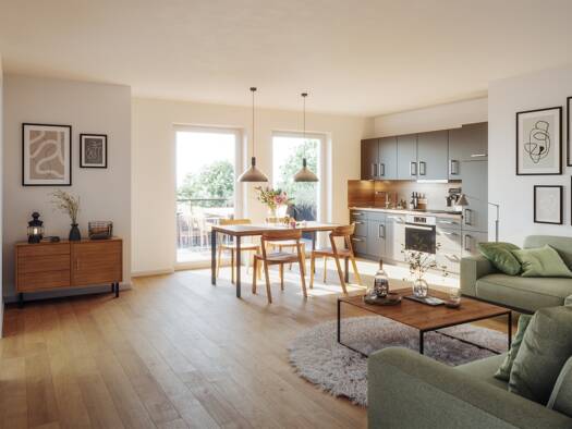 Wohnung zum Kauf provisionsfrei als Kapitalanlage geeignet 344.100 € 3 Zimmer 89,3 m² teilbar ab 89,3 m² Kutenholz 27449