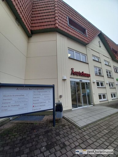 Praxis zur Miete 197 € 22,1 m² Bürofläche Bahnhofstraße 1 Bad Langensalza Bad Langensalza 99947