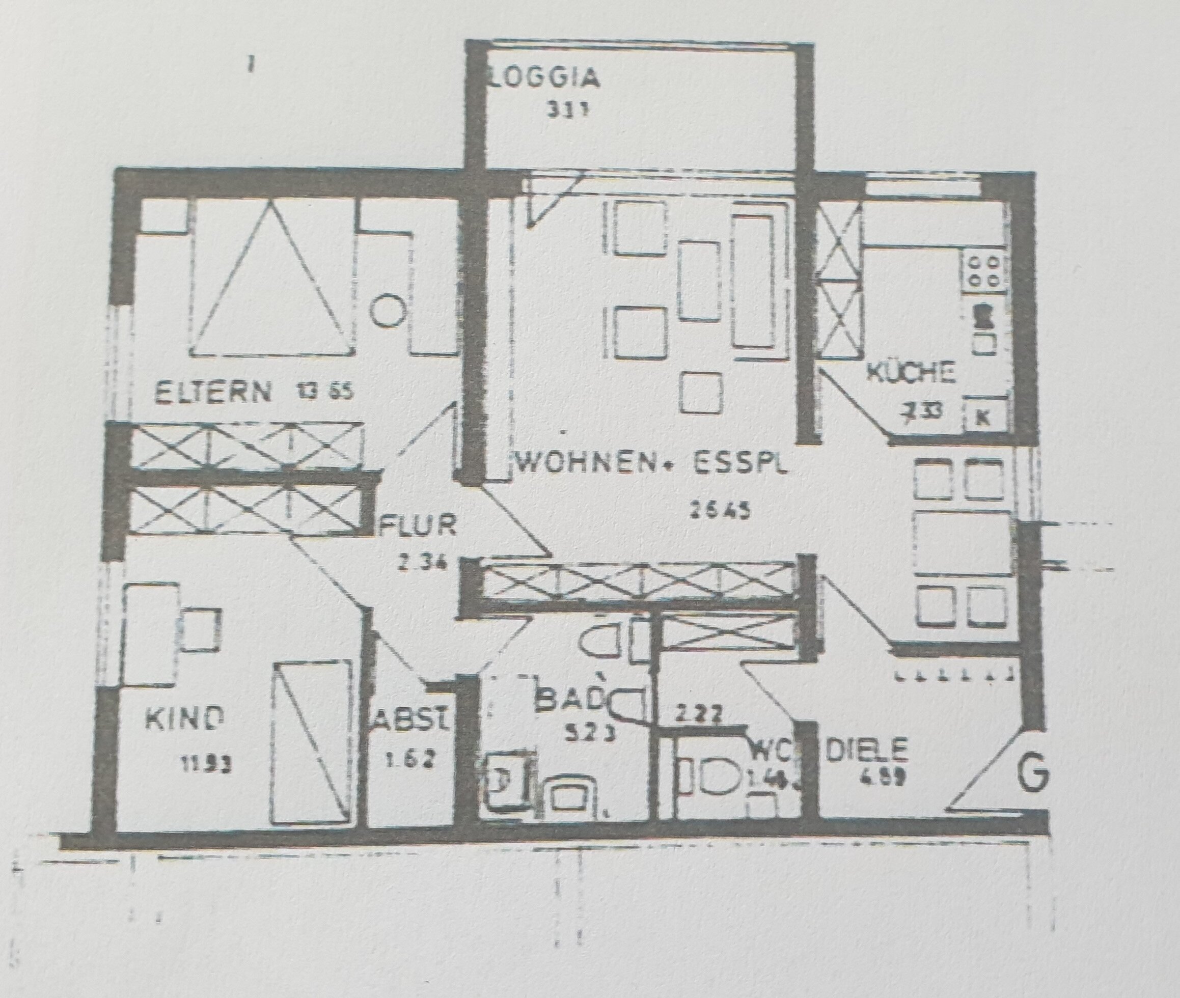 Wohnung zur Miete 600 € 3 Zimmer 81 m²<br/>Wohnfläche Erdgeschoss<br/>Geschoss Fley / Helfe Hagen 58099