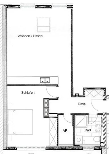 Wohnung zur Miete 700 € 3,5 Zimmer 88 m² Hubertusstr. 2 Steglitz Berlin 12163