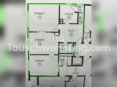 Wohnung zur Miete Tauschwohnung 970 € 3 Zimmer 83 m² Oberer Schlossgarten Stuttgart 70176