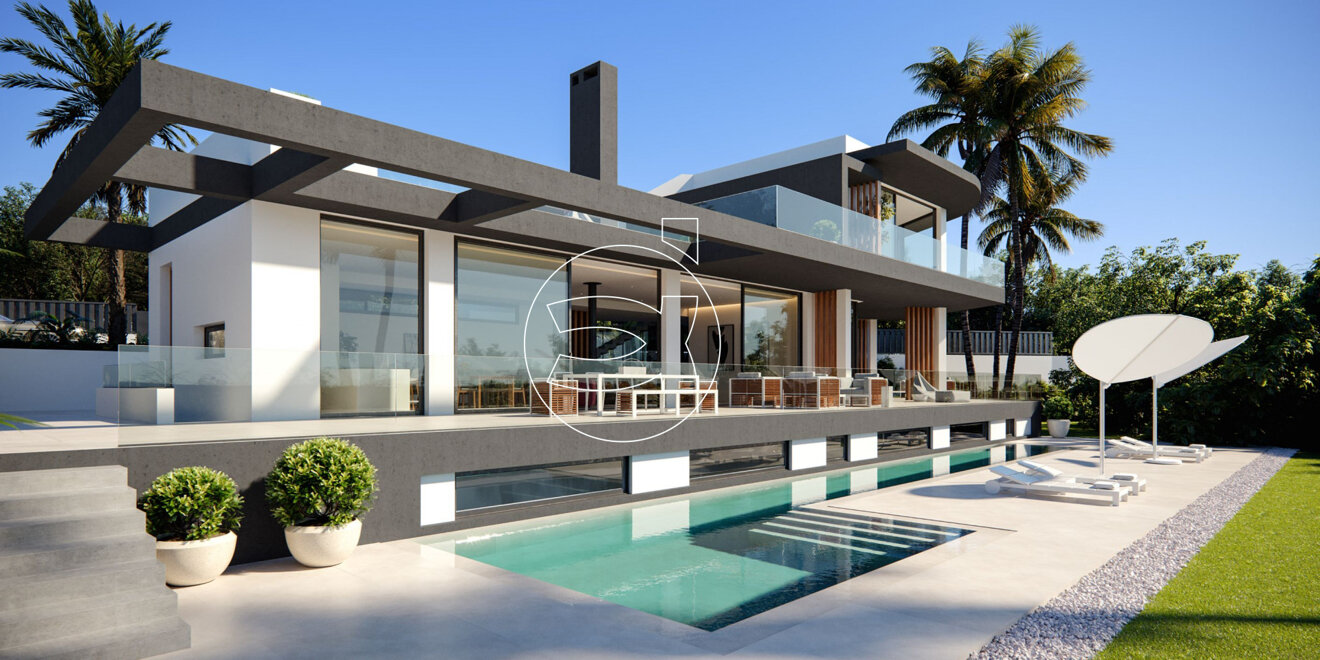 Villa zum Kauf 3.600.000 € 7 Zimmer 662 m²<br/>Wohnfläche 1.011 m²<br/>Grundstück Marbella Golden Mile 29600