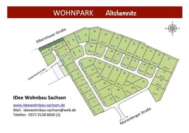 Grundstück zum Kauf 423 m² Grundstück Marienberger Straße -Olbernhauer Straße Altchemnitz 414 Chemnitz 09125