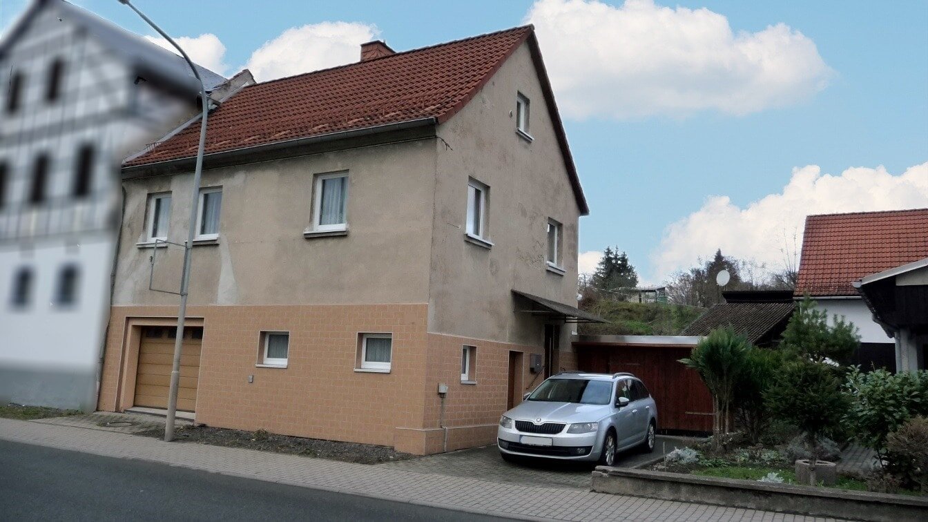 Einfamilienhaus zum Kauf 95.000 € 4 Zimmer 80 m²<br/>Wohnfläche 1.093 m²<br/>Grundstück Öpitz Pößneck 07381