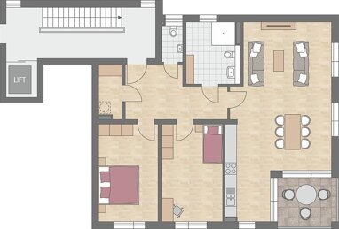 Wohnung zum Kauf Provisionsfrei 626.000 € 3 Zimmer 103 m² 1. Geschoss Kressbronn Kressbronn 88079
