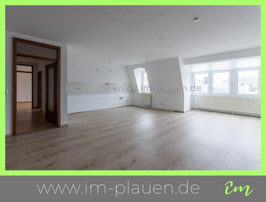 Wohnung zur Miete 345 € 2 Zimmer 67,7 m²<br/>Wohnfläche 3.<br/>Geschoss ab sofort<br/>Verfügbarkeit Julius-Fucik-Straße 5a Schloßberg Plauen 08523