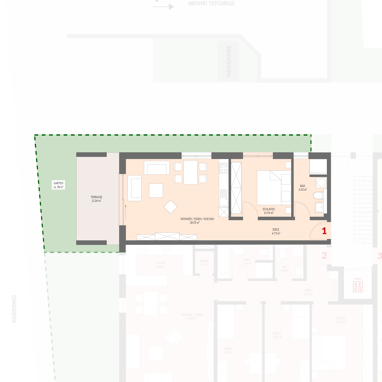 Wohnung zum Kauf Provisionsfrei 327.000 € 2 Zimmer 59,2 m² Erdgeschoss Kanderweg Binzen 79589