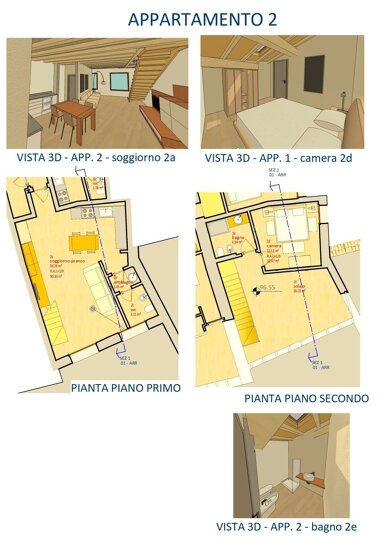 Apartment zum Kauf 159.000 € 2 Zimmer 80 m² 1. Geschoss Vicolo Torricelli Toscolano Maderno