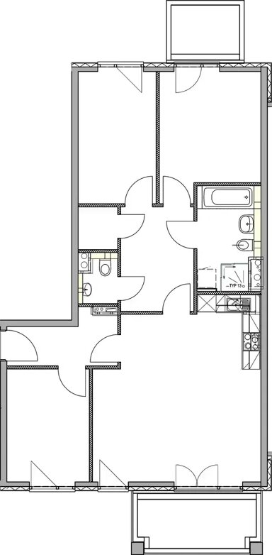 Wohnung zur Miete 700 € 4 Zimmer 96 m² frei ab sofort Elsa-Neumann-Straße Siemensstadt Berlin 13629