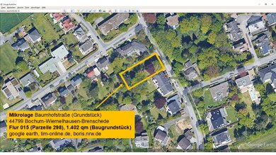 Grundstück zum Kauf provisionsfrei 99.999 € 1.402 m² Grundstück Wiemelhausen Bochum 44799