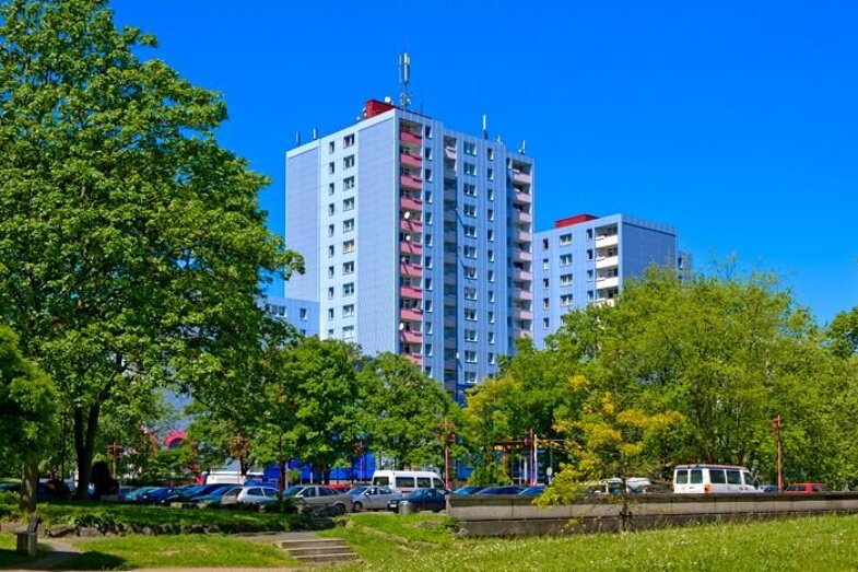 Wohnung zur Miete nur mit Wohnberechtigungsschein 371 € 3 Zimmer 72,9 m² 10. Geschoss Wilhelm-Schmidt-Straße 11 Hörde Dortmund 44263