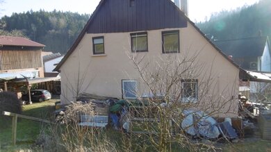 Bauernhaus zum Kauf 209.000 € 9 Zimmer 160 m² 3.300 m² Grundstück frei ab sofort Holenstein Bühlerzell 74426