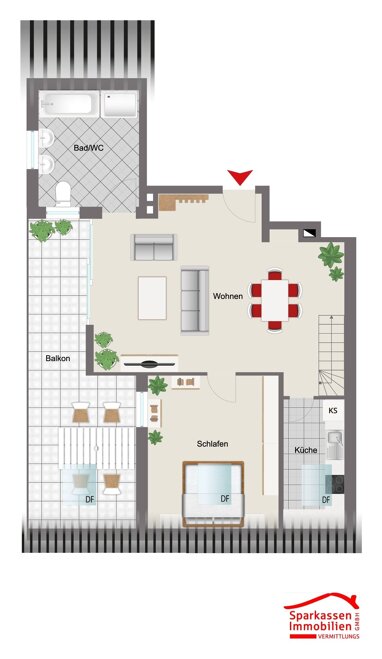 Wohnung zum Kauf 125.000 € 3 Zimmer 83 m² Neusteinreuth Kemnath 95478