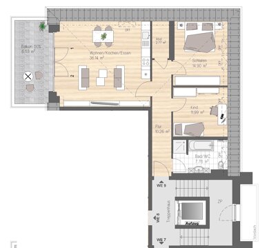 Penthouse zum Kauf provisionsfrei als Kapitalanlage geeignet 345.000 € 3 Zimmer 90 m² Limbacher Straße 351 Rabenstein 940 Chemnitz 09117