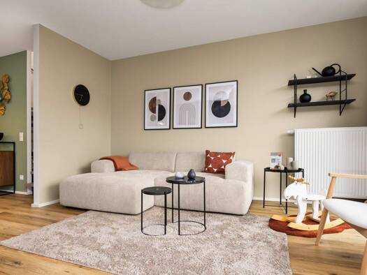 Reihenendhaus zum Kauf - Neubau provisionsfrei 459.990 € 5 Zimmer 145 m² 236,5 m² Grundstück Am Knittlinger Berg 11 Gölshausen Bretten 75015