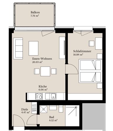 Wohnung zur Miete 660 € 2 Zimmer 55 m² Erdgeschoss Hofbergstraße Wolfach Wolfach 77709