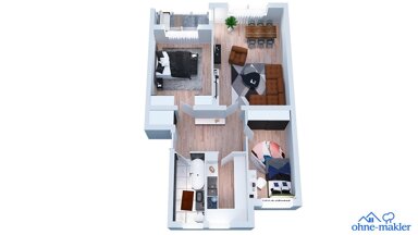 Wohnung zum Kauf provisionsfrei 327.000 € 3 Zimmer 68 m² 1. Geschoss Stockumer Str. 1a Tegel Berlin - Reinickendorf Tegel 13507