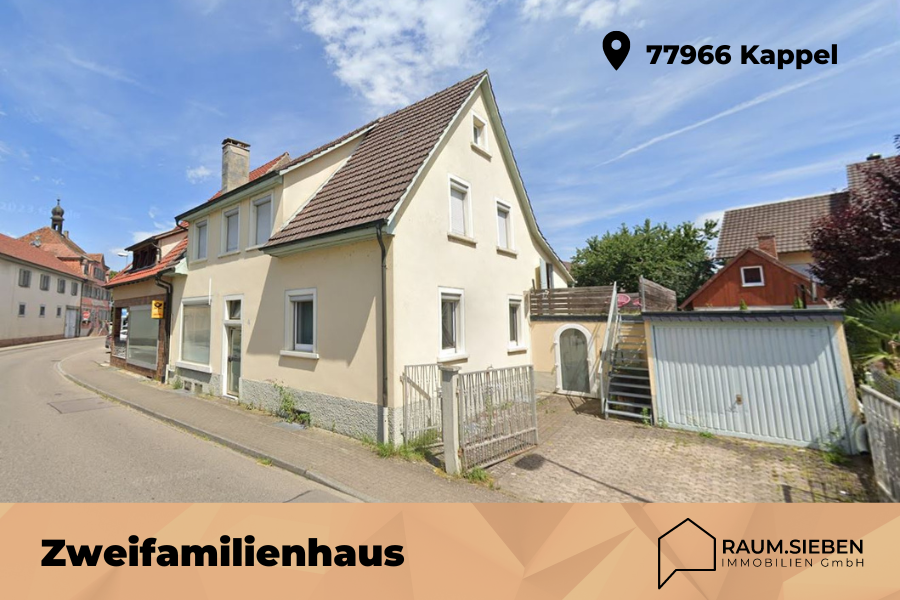 Mehrfamilienhaus zum Kauf 395.000 € 6 Zimmer 142,3 m²<br/>Wohnfläche 180 m²<br/>Grundstück Kappel Kappel-Grafenhausen 77966