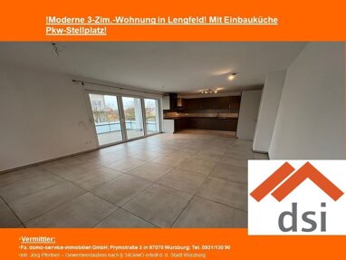 Wohnung zur Miete 1.450 € 3 Zimmer 88,2 m² 1. Geschoss Philipp-Fasel-Str.12 Lengfeld Würzburg 97076