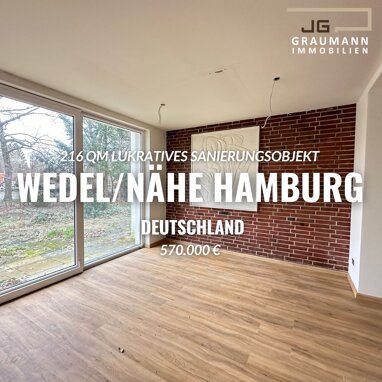 Mehrfamilienhaus zum Kauf 570.000 € 8 Zimmer 215,4 m² 697 m² Grundstück Birkenweg 8 22880 Wedel Wedel 22880