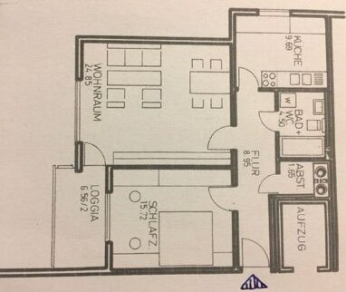 Wohnung zur Miete 590 € 2 Zimmer 67 m² 4. Geschoss Eichenstraße Rottendorf 97228