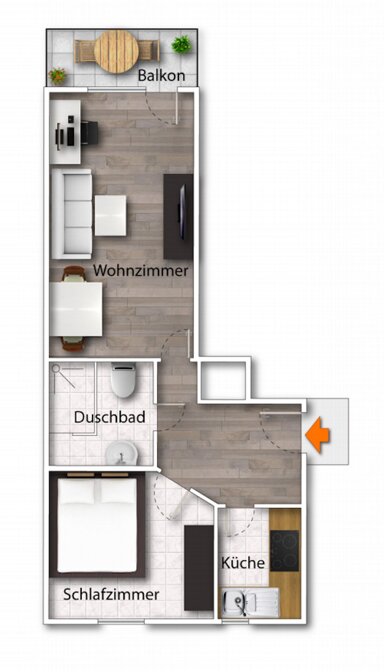 Studio zur Miete 700 € 2 Zimmer 51 m² frei ab sofort Dr.-Wilhelm-Külz-Straße 52 Wittenberge Wittenberge 19322