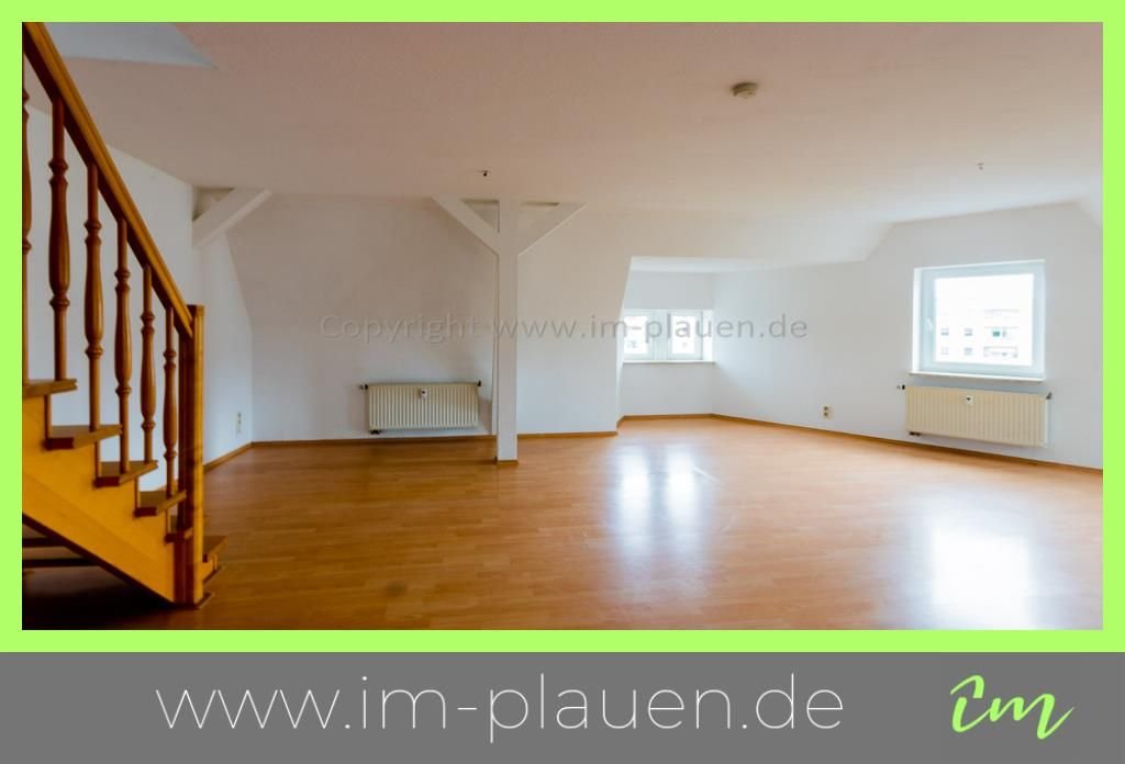 Maisonette zur Miete 395 € 3 Zimmer 87,7 m²<br/>Wohnfläche 4.<br/>Geschoss ab sofort<br/>Verfügbarkeit Alfred-Schlagk-Straße 13 Neundorfer Vorstadt Plauen 08523