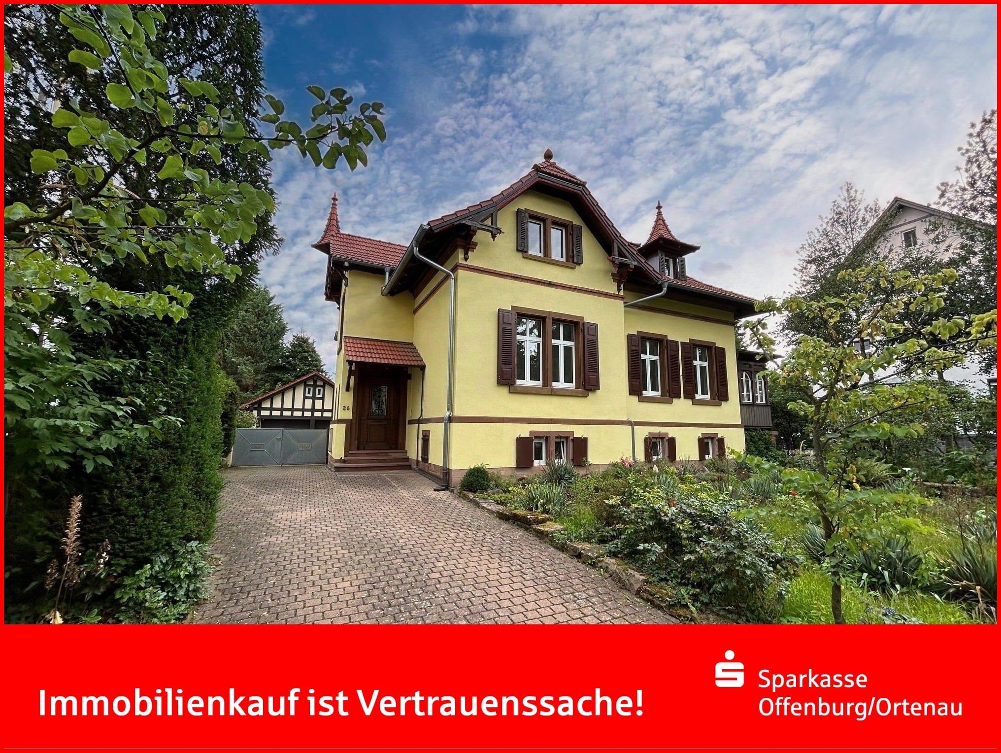 Villa zur Miete 1.600 € 8 Zimmer 184 m²<br/>Wohnfläche 1.200 m²<br/>Grundstück Ab sofort<br/>Verfügbarkeit Achern Achern 77855