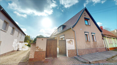 Einfamilienhaus zum Kauf provisionsfrei 43.000 € 6 Zimmer 129 m² 272 m² Grundstück Lindenstraße 8 Wiederstedt Wiederstedt 06456