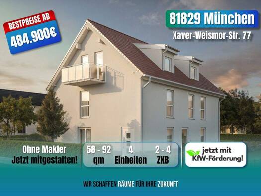 Neubauprojekt zum Kauf Xaver-Weismor-Str. 77 Trudering-Riem München 81829