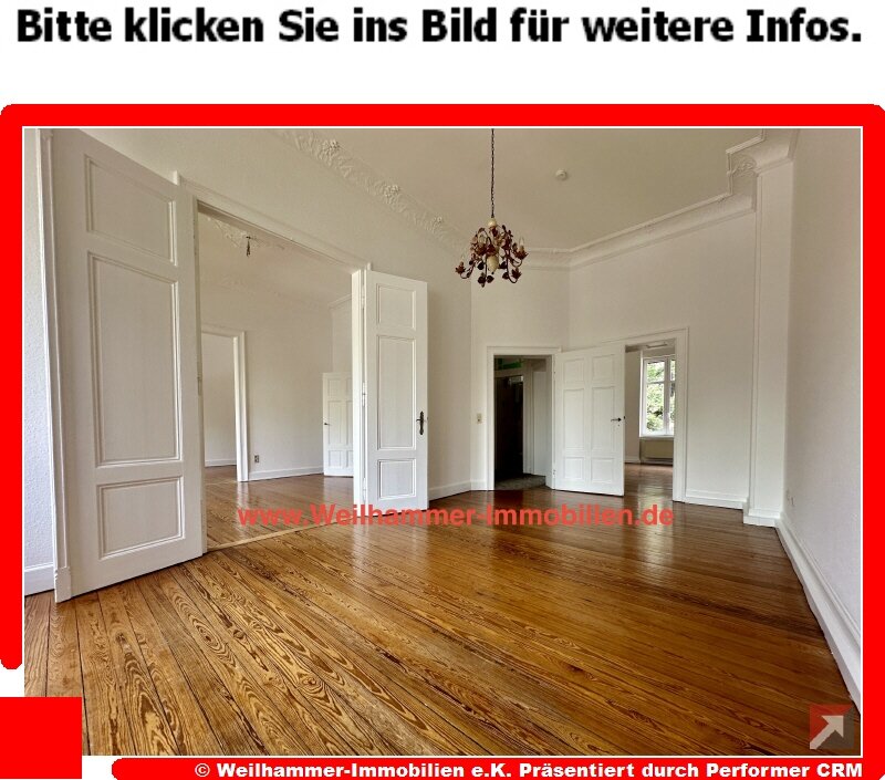 Wohnung zur Miete 915 € 4 Zimmer 112 m²<br/>Wohnfläche 1. Stock<br/>Geschoss St. Johanner Markt Saarbrücken 66111