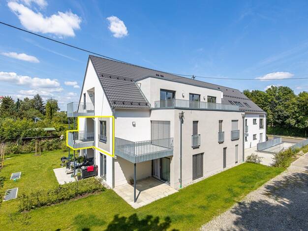 Wohnung zum Kauf 498.000 € 3 Zimmer 79,8 m² Hirblinger Straße 183 Bärenkeller Augsburg 86156