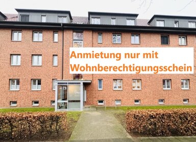 Wohnung zur Miete nur mit Wohnberechtigungsschein 473 € 2 Zimmer 63,9 m² EG frei ab 16.03.2025 Ratzeburger Allee 78 Hüxter- / Mühlentor / Gärtnergasse Lübeck 23562