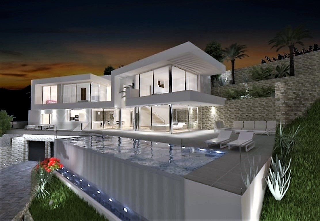 Villa zum Kauf 1.400.000 € 5 Zimmer 400 m²<br/>Wohnfläche 950 m²<br/>Grundstück Moraira 03724