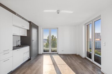 Wohnung zur Miete 769 € 1 Zimmer 29 m² 4. Geschoss Ostparkstraße 45 Ostend Frankfurt a. M. 60385