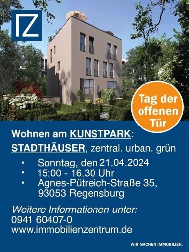 Doppelhaushälfte zum Kauf Provisionsfrei 699.900 € 5,5 Zimmer 143 m² 88 m² Grundstück Ostpark Regensburg 93053