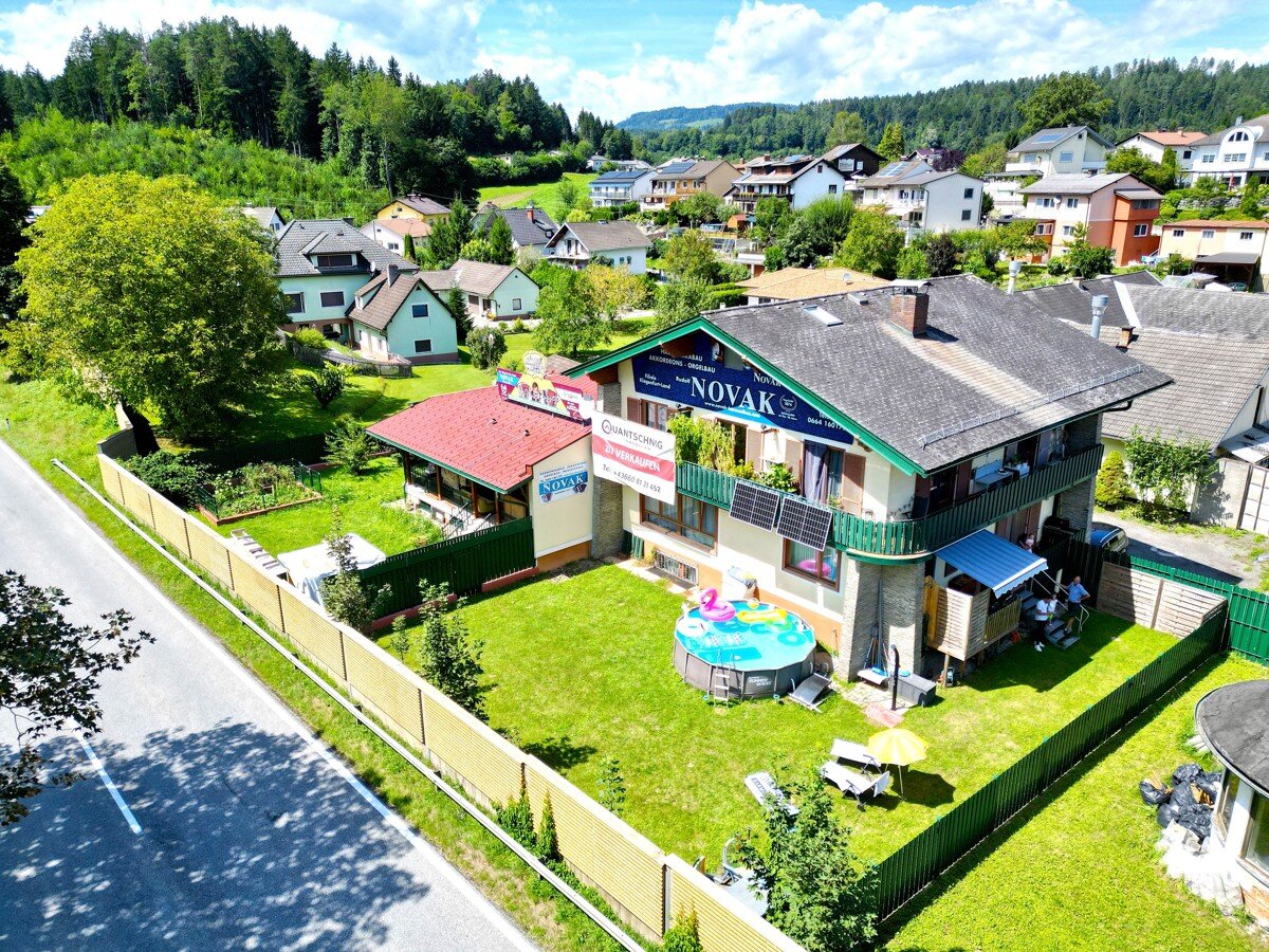 Mehrfamilienhaus zum Kauf 419.000 € 13 Zimmer 270 m²<br/>Wohnfläche 529 m²<br/>Grundstück Wölfnitz Klagenfurt,14.Bez.:Wölfnitz 9061