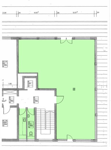 Bürofläche zur Miete provisionsfrei 1 Zimmer 96 m² Bürofläche Pichlmayrstraße Rosenheim 83024