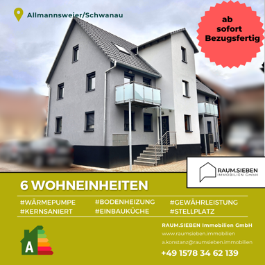 Mehrfamilienhaus zum Kauf 877.000 € 11 Zimmer 222,2 m² 350 m² Grundstück Allmannsweier Schwanau 77963