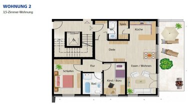 Wohnung zum Kauf 3,5 Zimmer 105,2 m² Münster Creglingen 97993